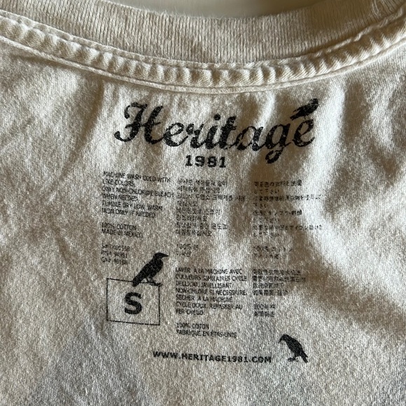 Heritage 1981 graphic t-shirt - size S men - Picture 3 of 3